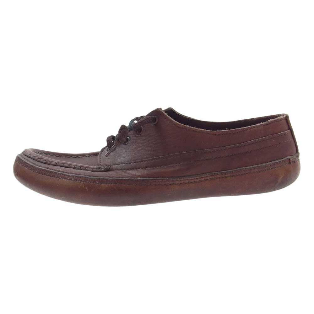 RUSSELL MOCCASIN ラッセルモカシン ヴィンテージ 50s 白タグ モカシン シューズ ブラウン系 US7【中古】