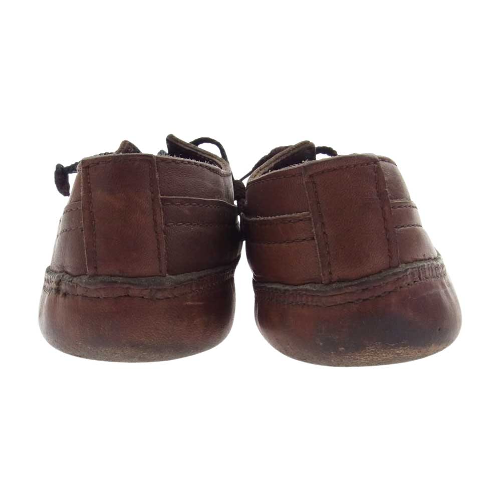 RUSSELL MOCCASIN ラッセルモカシン ヴィンテージ 50s 白タグ モカシン シューズ ブラウン系 US7【中古】