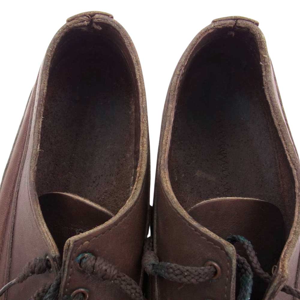 RUSSELL MOCCASIN ラッセルモカシン ヴィンテージ 50s 白タグ モカシン シューズ ブラウン系 US7【中古】