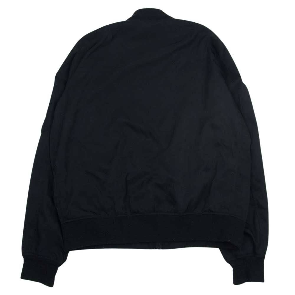 STUSSY ステューシー ONE WORLD ONE LOVE タイガー ワッペン フライト MA-1 ブルゾン ブラック系 M【中古】