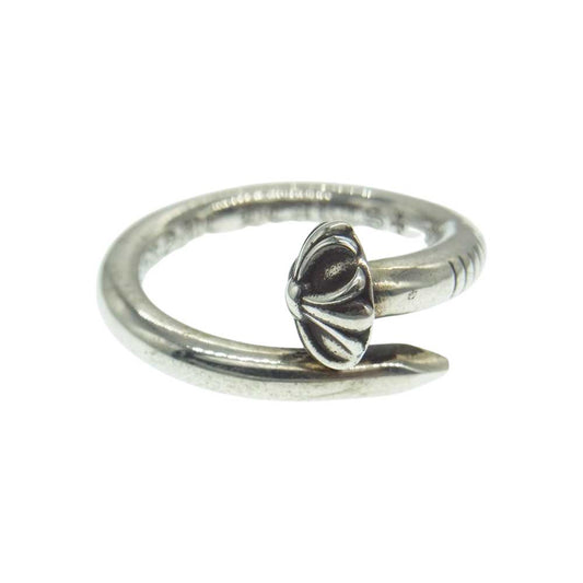 CHROME HEARTS クロムハーツ（原本有） NAIL CROSSBALL ネイル クロスボール リング シルバー系 14.5号【中古】