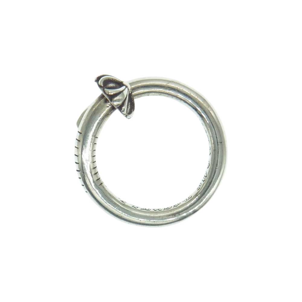 CHROME HEARTS クロムハーツ（原本有） NAIL CROSSBALL ネイル クロスボール リング シルバー系 14.5号【中古】