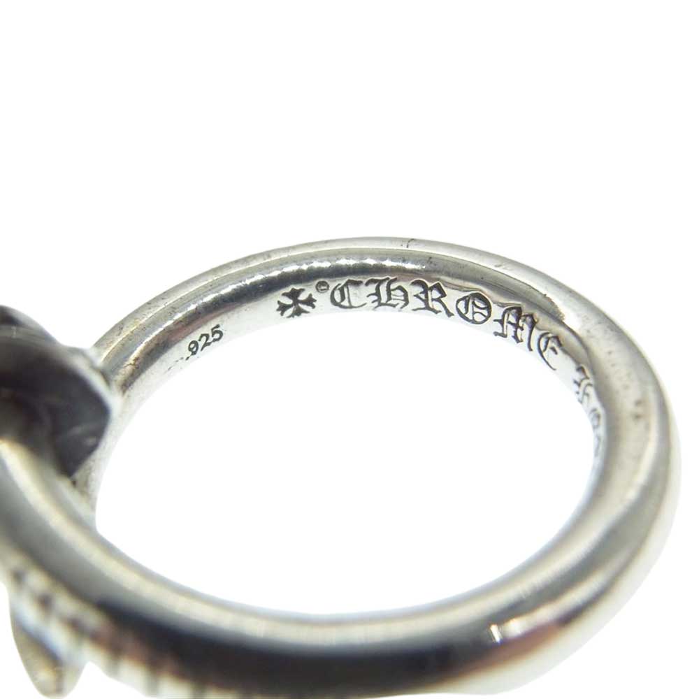 CHROME HEARTS クロムハーツ（原本有） NAIL CROSSBALL ネイル クロスボール リング シルバー系 14.5号【中古】