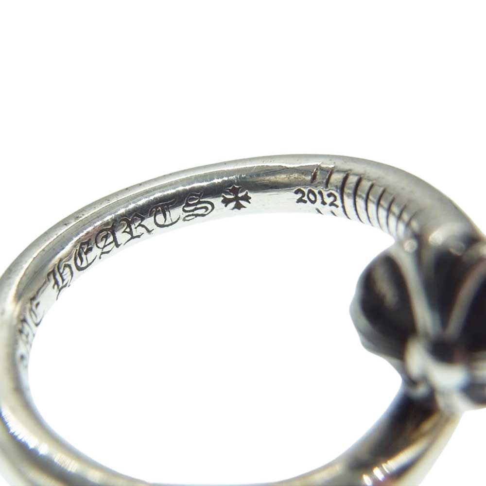 CHROME HEARTS クロムハーツ（原本有） NAIL CROSSBALL ネイル クロスボール リング シルバー系 14.5号【中古】