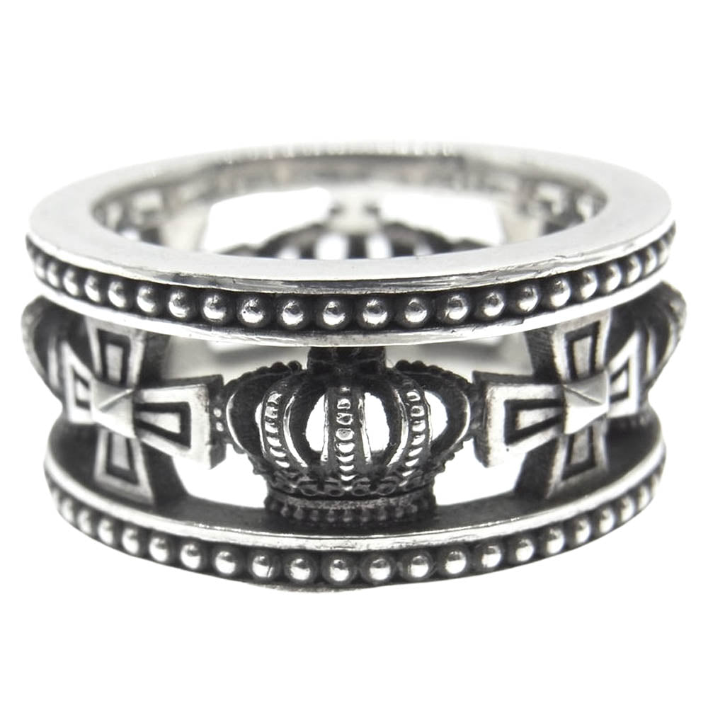 Justin Davis ジャスティンデイビス SRJ175 2 10 MEDIEVAL WEDDING BAND ウェディング バンド リング シルバー系 21号【中古】