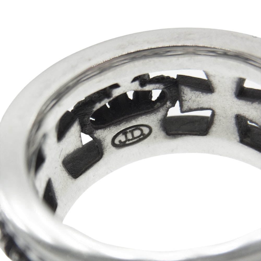 Justin Davis ジャスティンデイビス SRJ175 2 10 MEDIEVAL WEDDING BAND ウェディング バンド リング シルバー系 21号【中古】