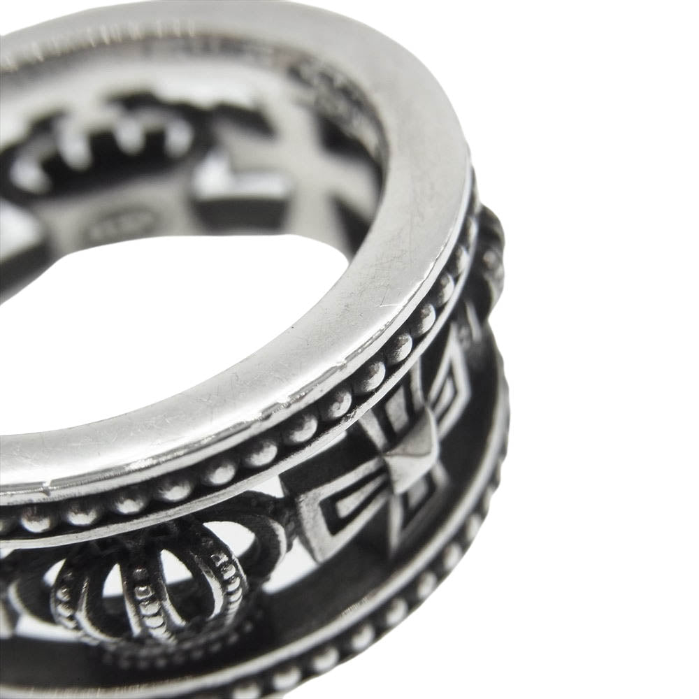 Justin Davis ジャスティンデイビス SRJ175 2 10 MEDIEVAL WEDDING BAND ウェディング バンド リング シルバー系 21号【中古】