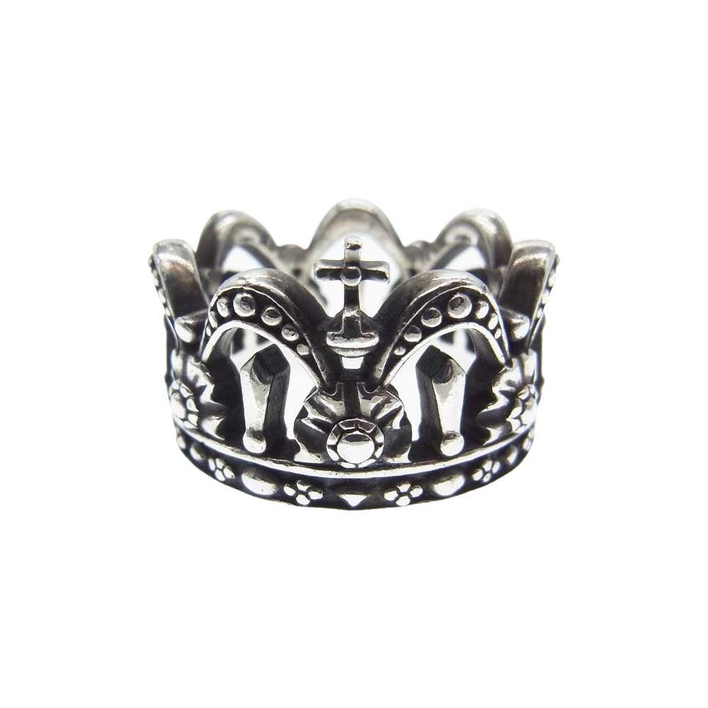 Justin Davis ジャスティンデイビス SRJ127 CHAPEL CROWN チャペル クラウン リング L シルバー系 19号【中古】