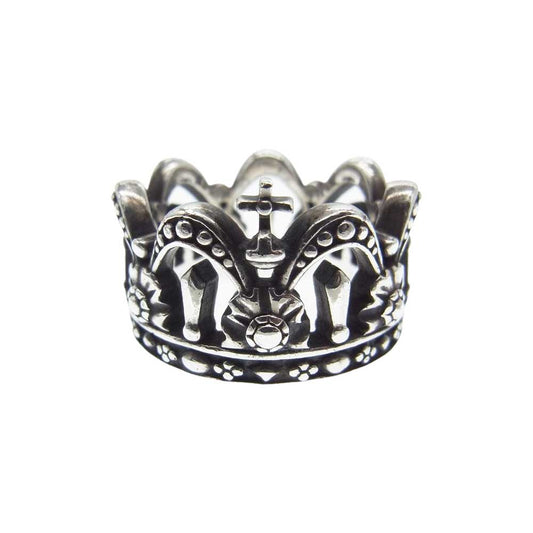 Justin Davis ジャスティンデイビス SRJ127 CHAPEL CROWN チャペル クラウン リング L シルバー系 19号【中古】