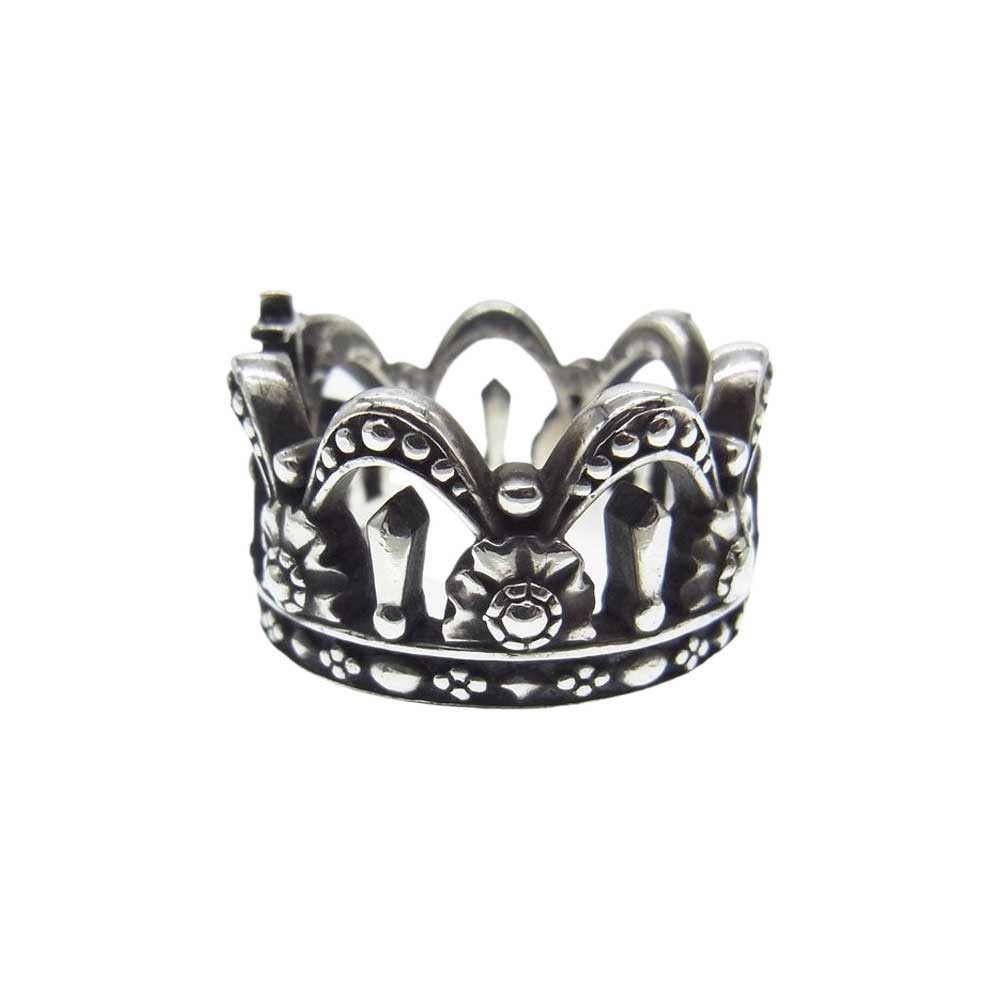 Justin Davis ジャスティンデイビス SRJ127 CHAPEL CROWN チャペル クラウン リング L シルバー系 19号【中古】