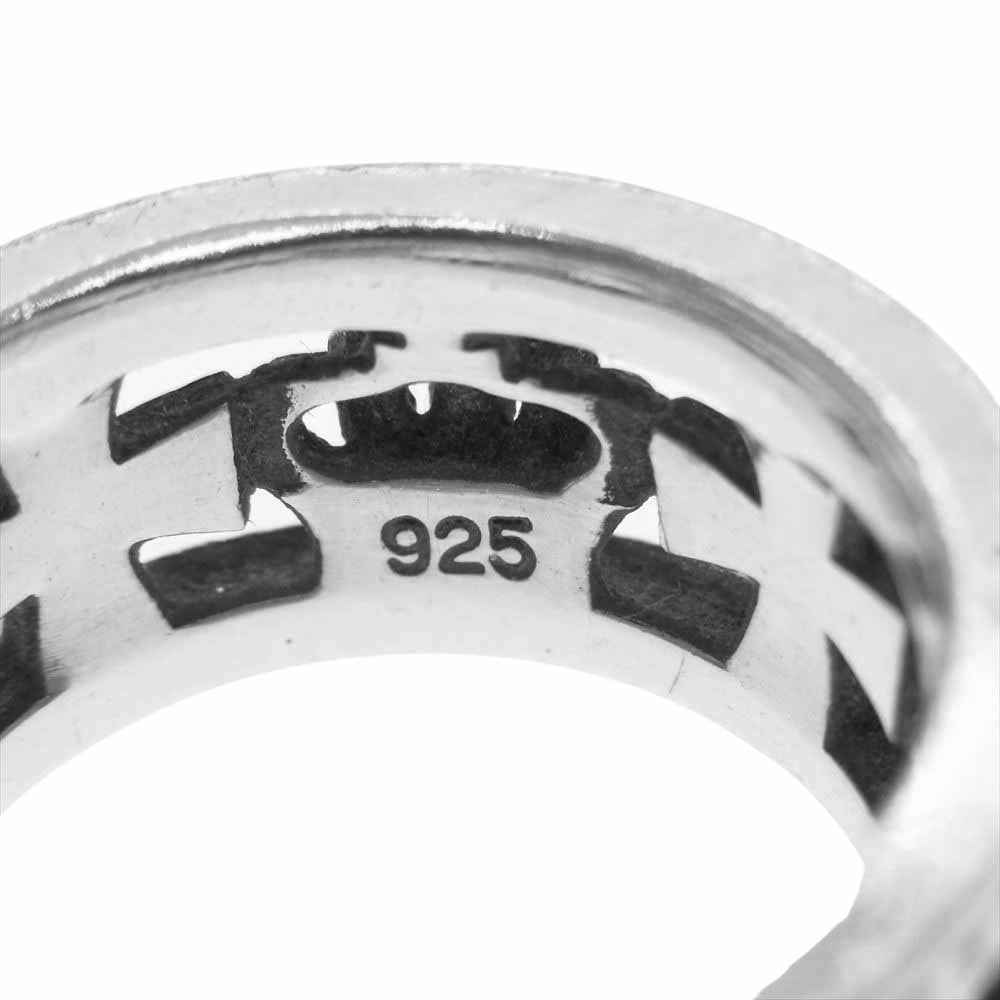 Justin Davis ジャスティンデイビス SRJ175 2 7 MEDIEVAL WEDDING BAND メディバル ウエディング バンド リング シルバー系 20号【中古】