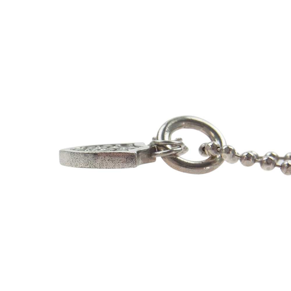 Justin Davis ジャスティンデイビス SNJ163 SHIELD DOG TAG シールド ドッグタグ クラウン ネックレス シルバー系【中古】