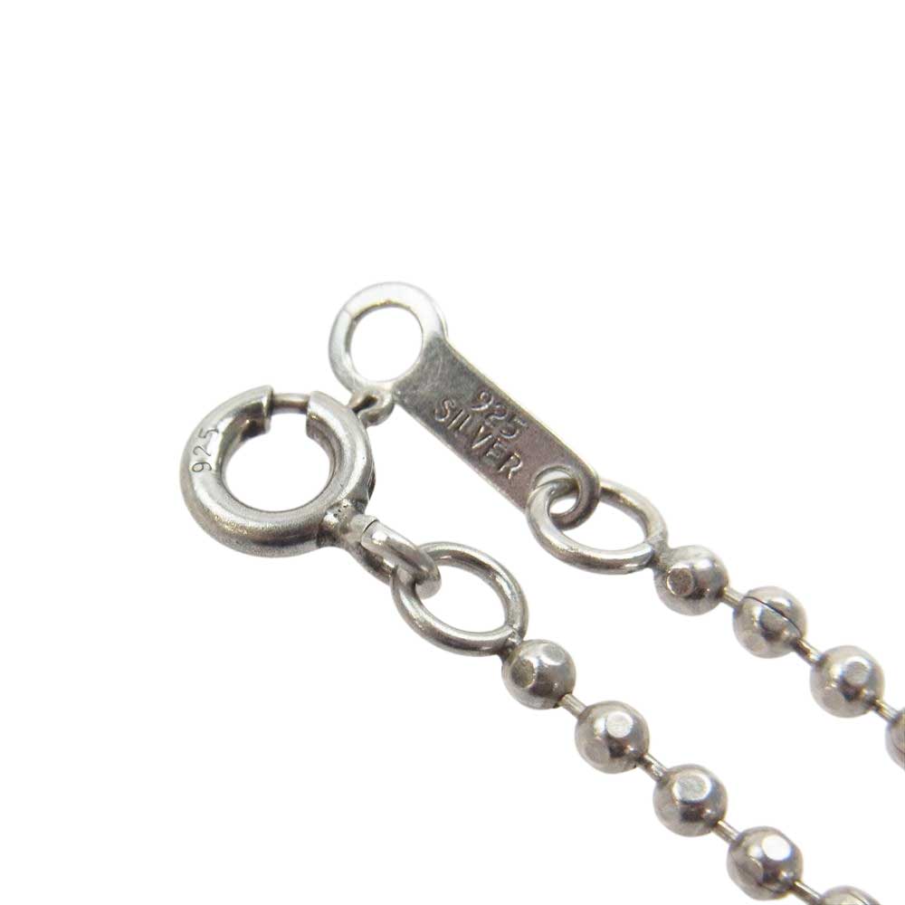 Justin Davis ジャスティンデイビス SNJ163 SHIELD DOG TAG シールド ドッグタグ クラウン ネックレス シルバー系【中古】