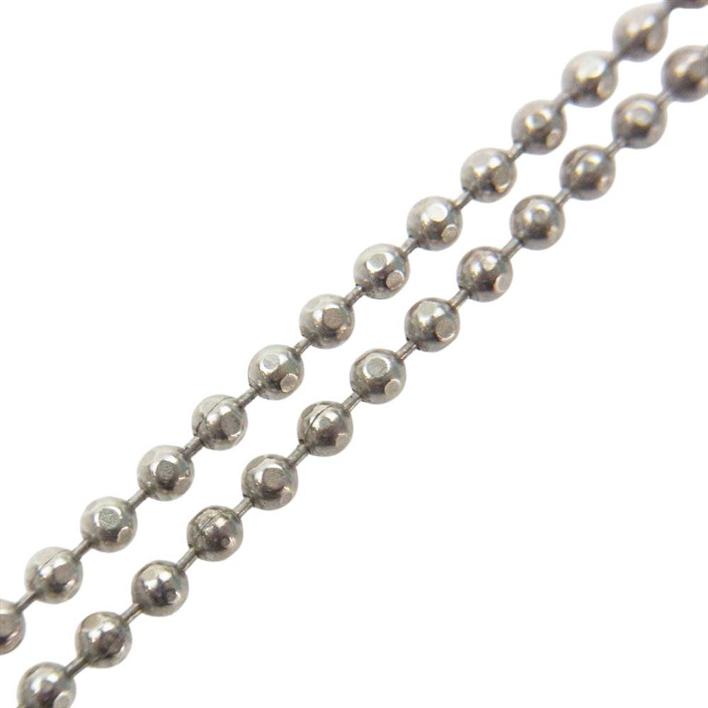 Justin Davis ジャスティンデイビス SNJ163 SHIELD DOG TAG シールド ドッグタグ クラウン ネックレス シルバー系【中古】