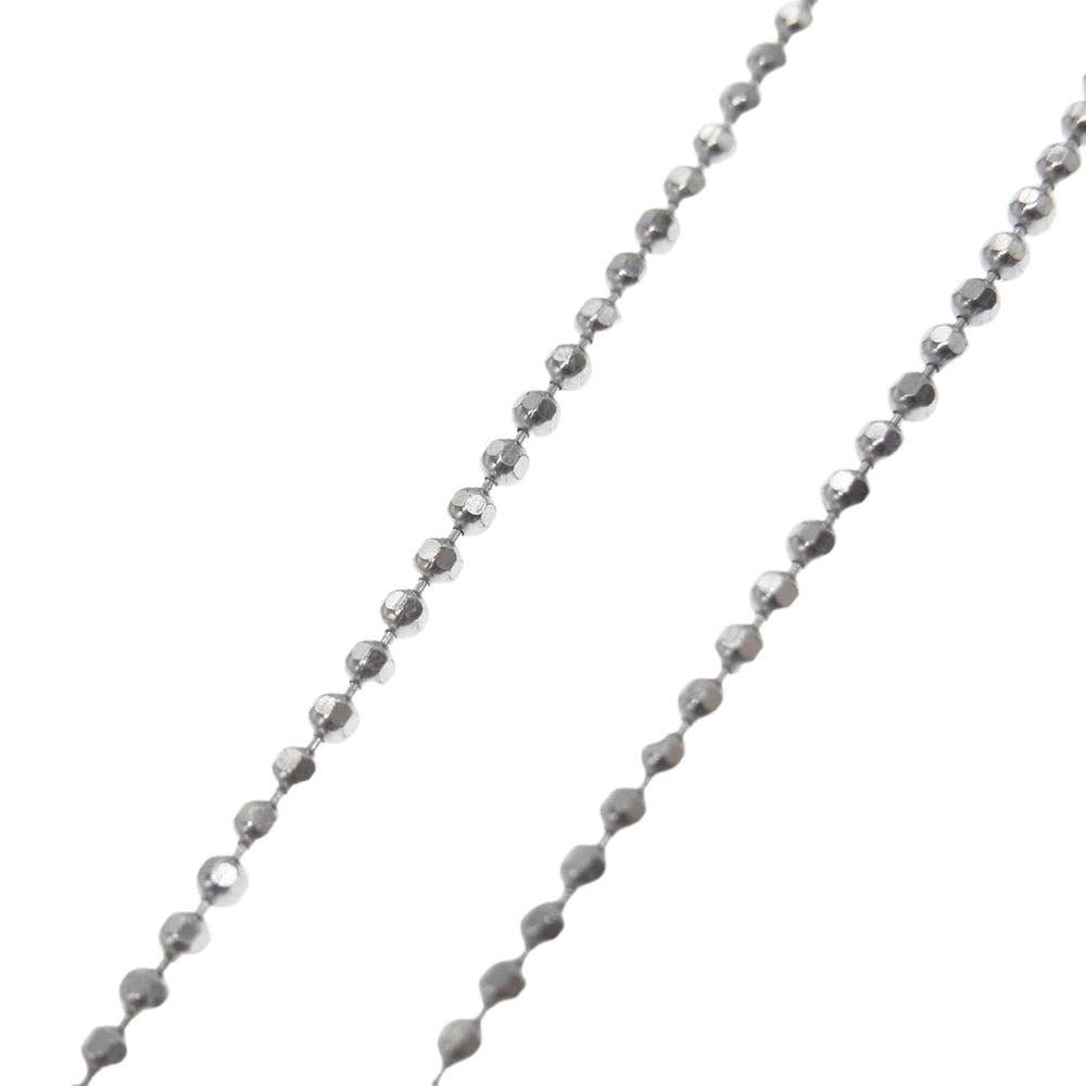 Justin Davis ジャスティンデイビス SNJ252 2 BLK 40 JULIET ジュリエット クラウン ブラックオニキス ネックレス シルバー系【中古】