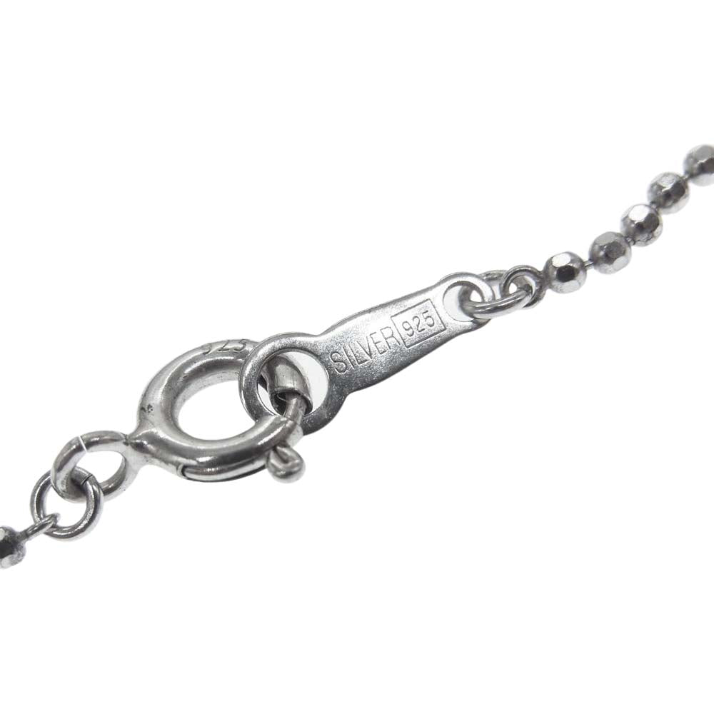 Justin Davis ジャスティンデイビス SNJ252 2 BLK 40 JULIET ジュリエット クラウン ブラックオニキス ネックレス シルバー系【中古】