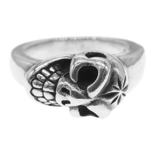 BILL WALL LEATHER ビルウォールレザー R342 Mini GLS Ring ミニ グッドラックスカル リング シルバー系【中古】