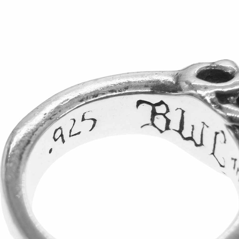 BILL WALL LEATHER ビルウォールレザー R342 Mini GLS Ring ミニ グッドラックスカル リング シルバー系【中古】