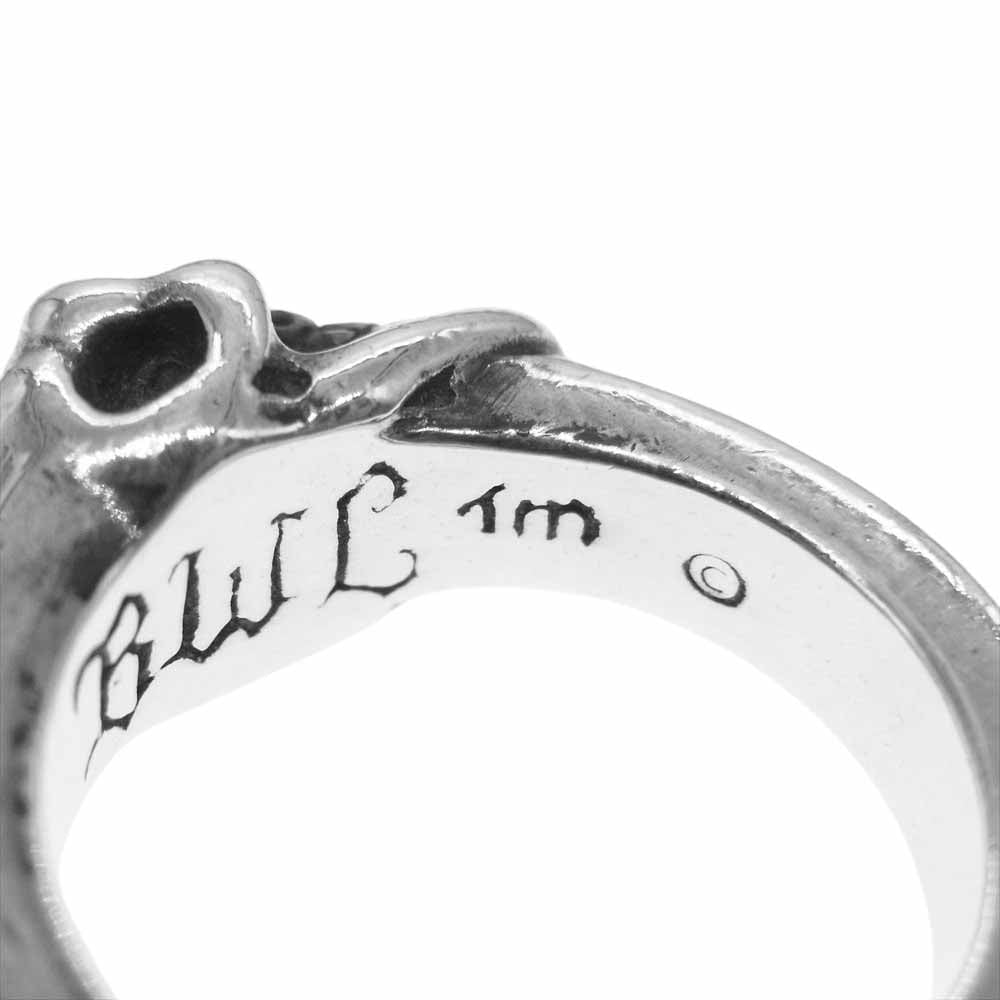 BILL WALL LEATHER ビルウォールレザー R342 Mini GLS Ring ミニ グッドラックスカル リング シルバー系【中古】