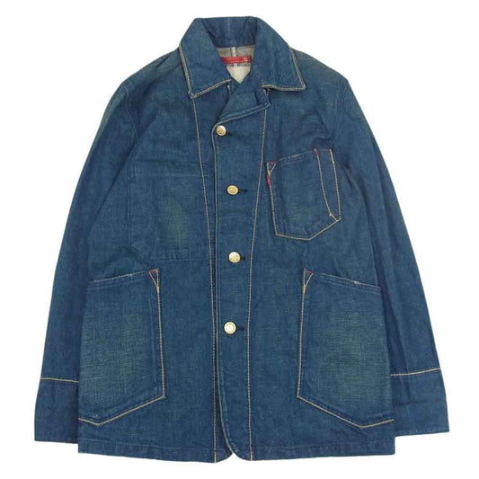 Levi's リーバイス 70800-05 Redloop デニム カバーオール インディゴブルー系 M【中古】