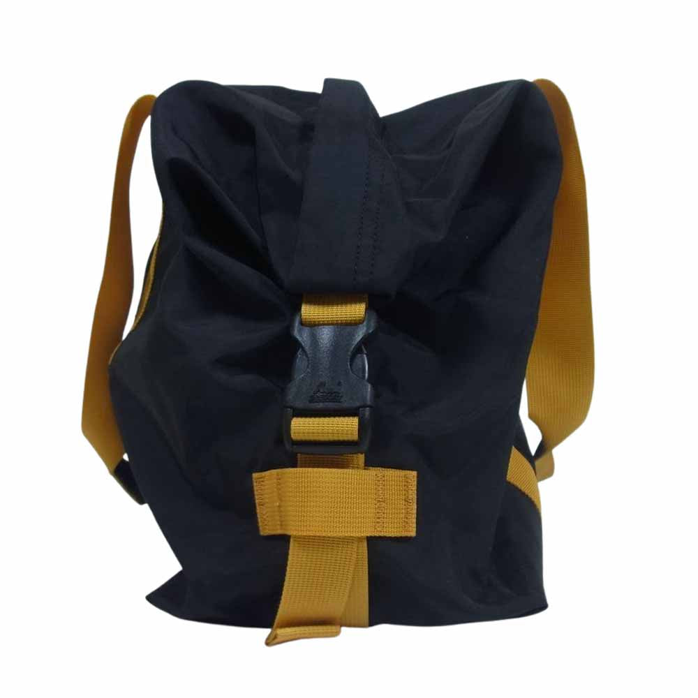 GREGORY グレゴリー 銀文字タグ ダッフル バッグ ブラック系【中古】
