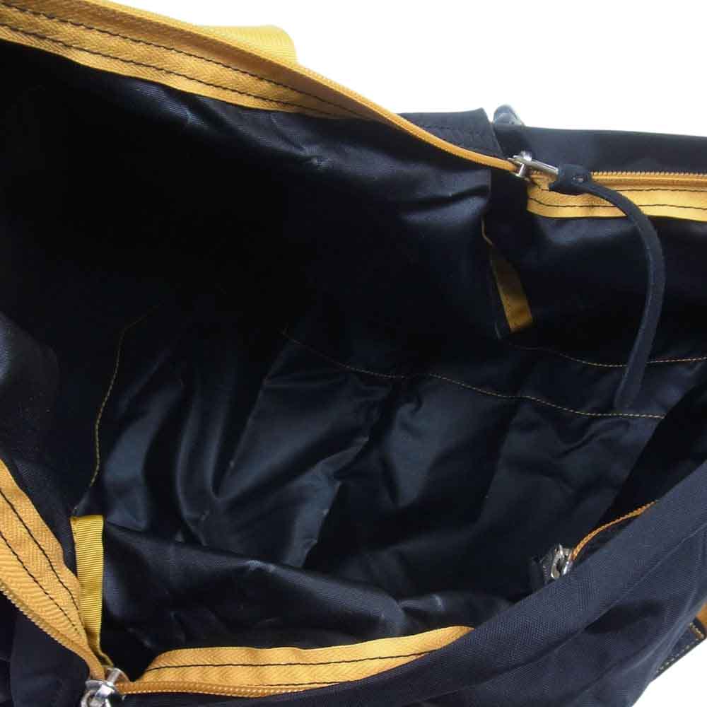 GREGORY グレゴリー 銀文字タグ ダッフル バッグ ブラック系【中古】
