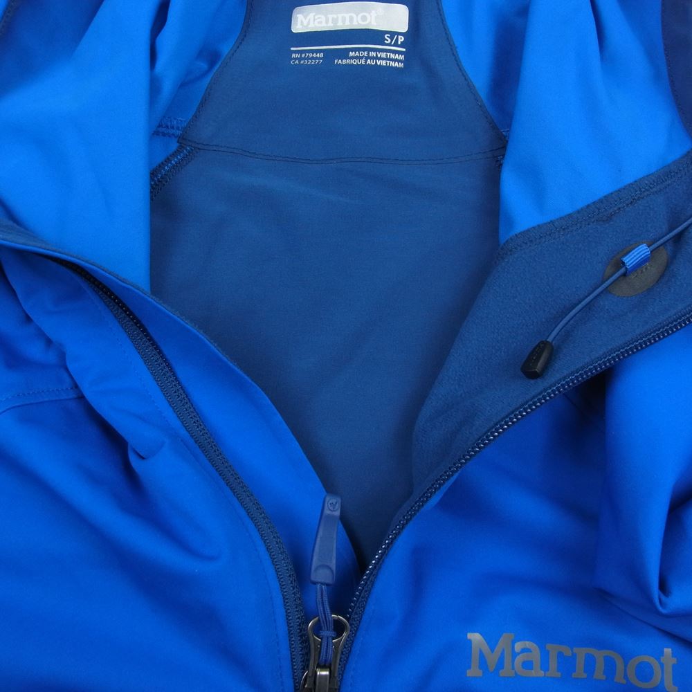 MARMOT マーモット ストレッチ フルジップ ジャケット ブルー系 S【中古】