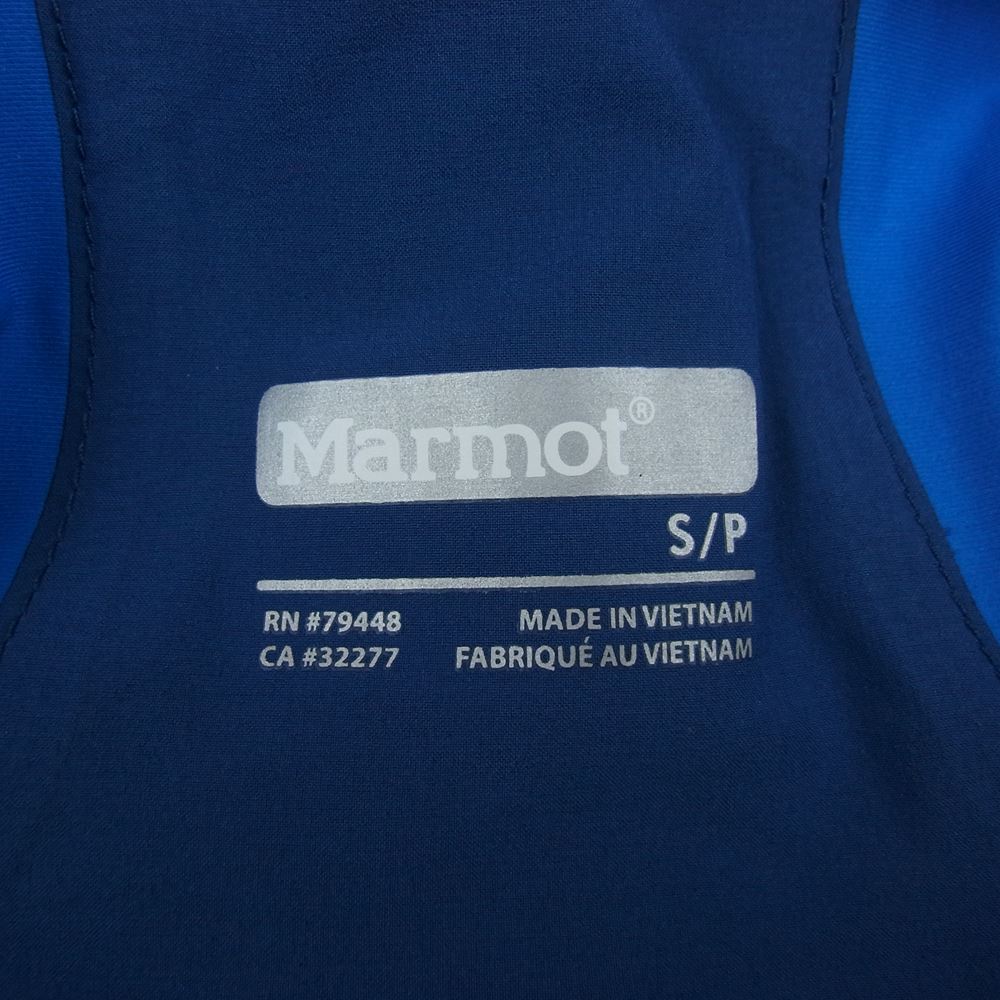 MARMOT マーモット ストレッチ フルジップ ジャケット ブルー系 S【中古】