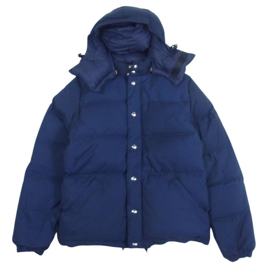 Crescent Down Works クレセントダウンワークス DOWN SWEATER ダウン セーター ジャケット ダークネイビー系 S【中古】