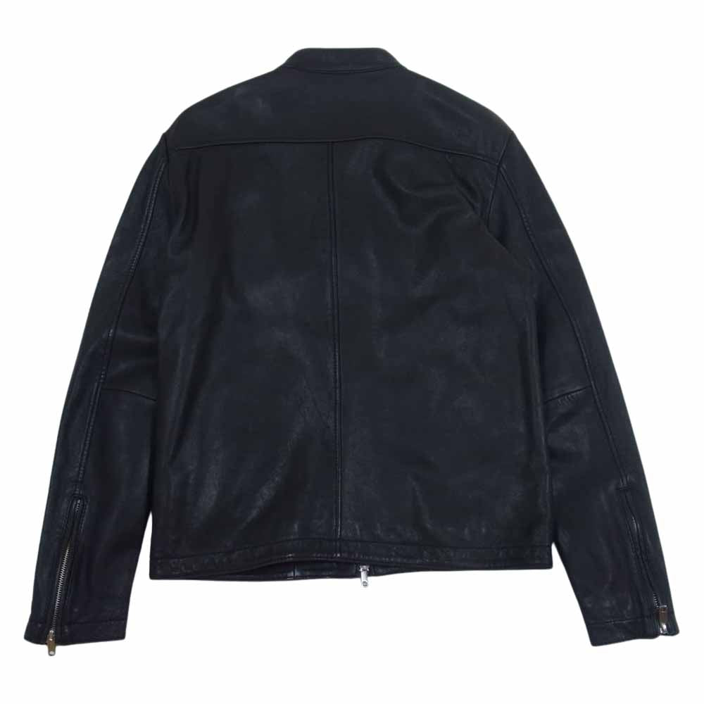 ユナイテッドトーキョー 407352003 ヴィンテージ ベジタブル ラムレザー シングル ライダース ブラック系 1【中古】