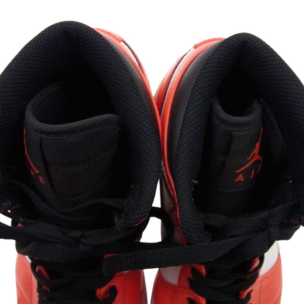 NIKE ナイキ 332550-800 AIR JORDAN 1 RETRO HIGH RARE AIR MAX ORANGE エア ジョーダン レトロ ハイ レア エア マックス オレンジ ハイカット スニーカー オレンジ系 ブラック系 26.0cm【中古】