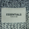 ESSENTIAL DESIGNS エッセンシャルデザインズ FOG フィアオブゴッド フロントロゴ ニット セーター グレー系 S【中古】
