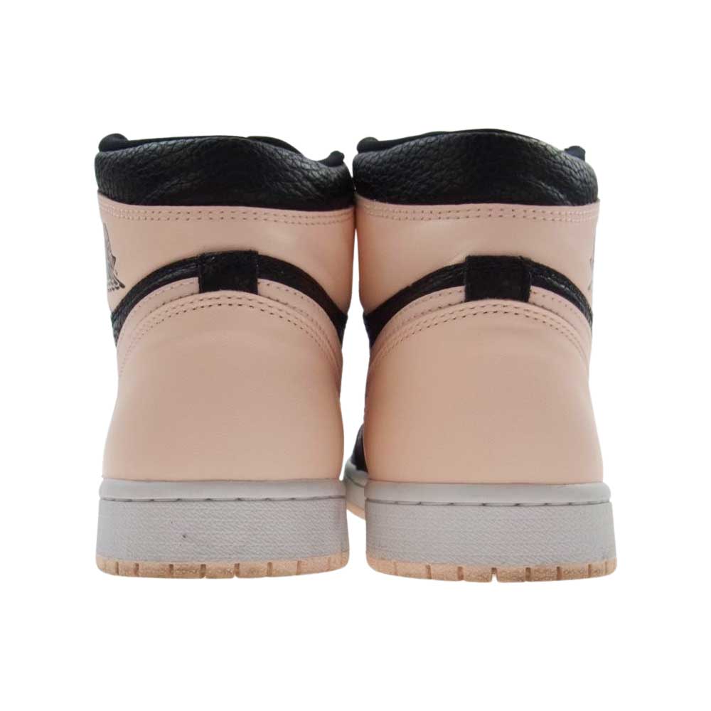 NIKE ナイキ 555088-081 AIR JORDAN 1 RETRO HIGH OG CRIMSON TINT エアジョーダン1 レトロ ハイ クリムゾンティント ハイカット スニーカー ブラック系 ピンク系 25.5cm【中古】
