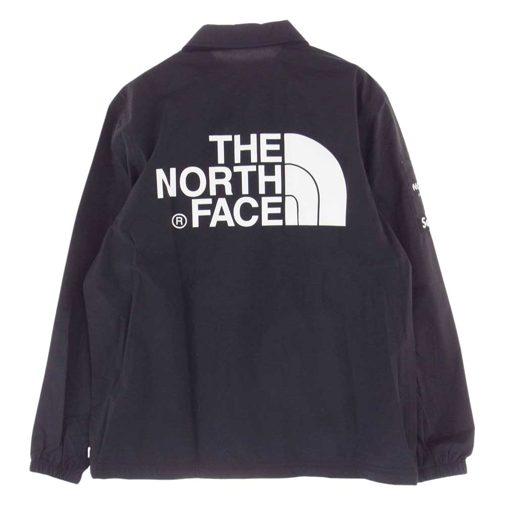 Supreme シュプリーム 15SS  NP015421 × THE NORTH FACE Packable Coaches Jacket ノースフェイス パッカブル コーチ ジャケット  ブラック系 S【中古】