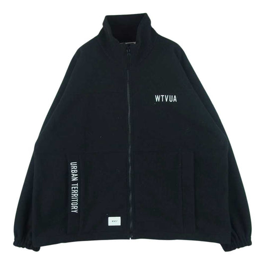 WTAPS ダブルタップス 20AW 202ATDT-CSM31 FORESTER CARDIGAN FLEECE フリース ジャケット 日本製 ブラック系 02【中古】