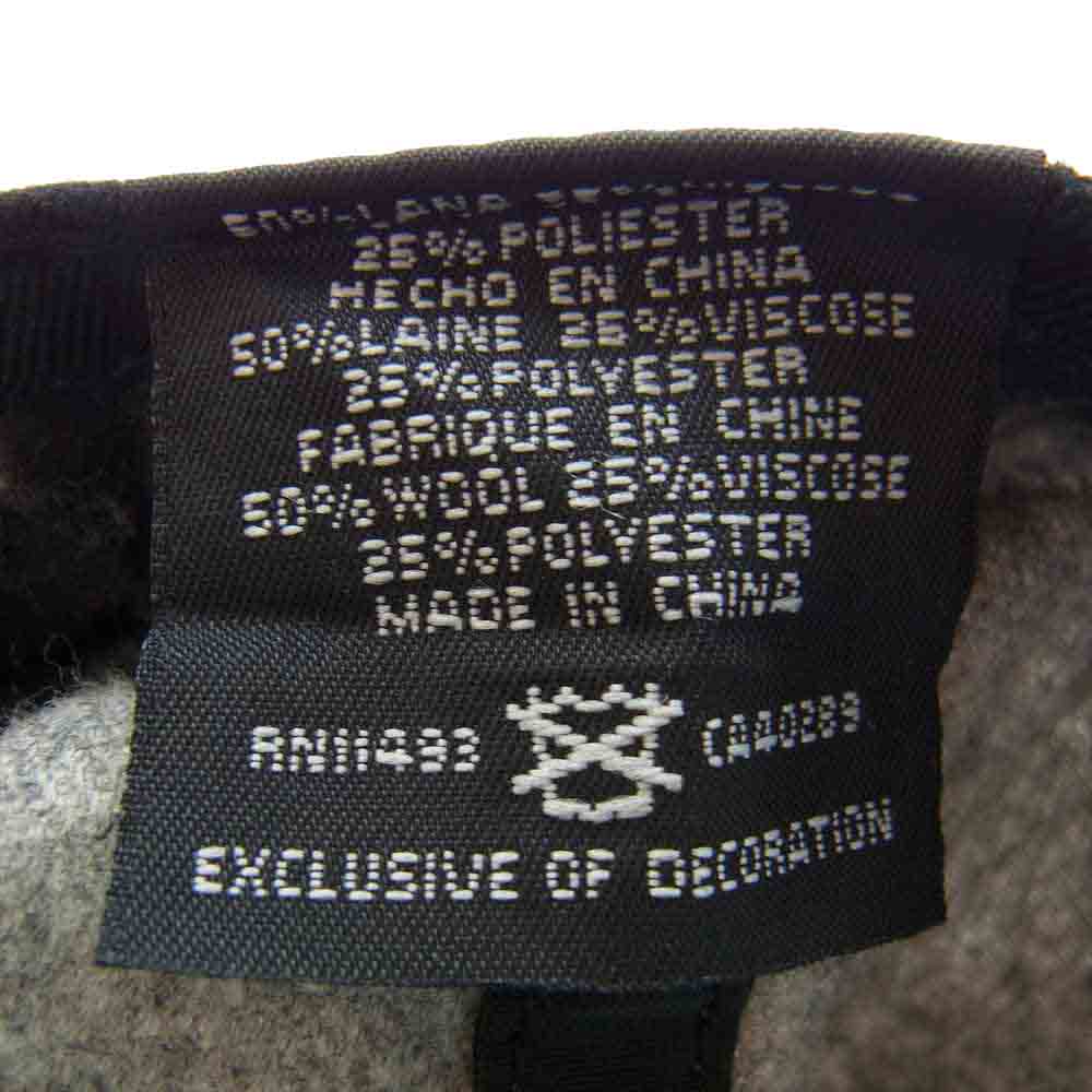 Supreme シュプリーム 12SS  New Era National Champion Box Logo Cap ウール ボックスロゴ キャップ グレー系 7.5(59.6cm)【中古】