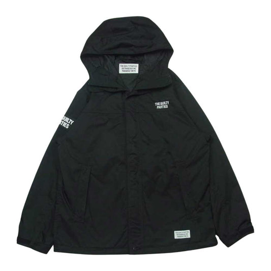 WACKO MARIA ワコマリア マウンテンパーカー ナイロン ジャケット 日本製 ブラック系 S【中古】