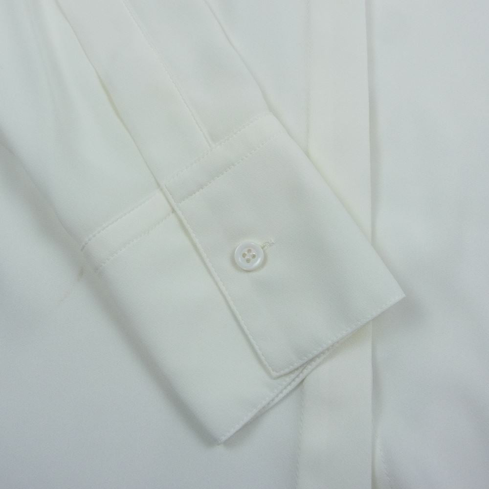 GIVENCHY ジバンシィ BW60BE11QE ポリエステル シフォン シアー シャツ ホワイト ホワイト系 34【中古】