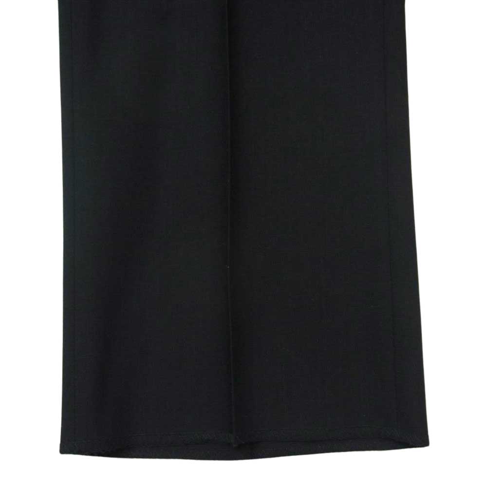 GIVENCHY ジバンシィ BL50021FV ウール ロング スラックス ブルガリア製 ブラック系 44【新古品】【未使用】【中古】