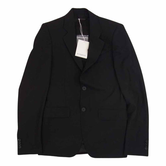 GIVENCHY ジバンシィ BL300111FV ウール テーラード ジャケット ブラック系 44【中古】