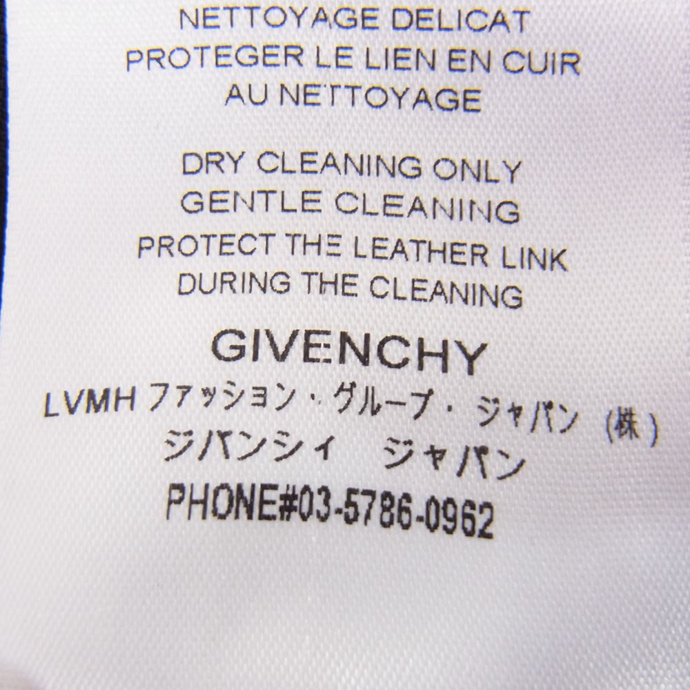 GIVENCHY ジバンシィ BL300111FV ウール テーラード ジャケット ブラック系 44【中古】