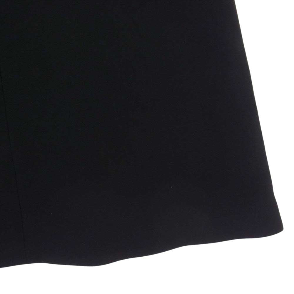 GIVENCHY ジバンシィ BA02049194 シルク混 ミドル丈 ドレス スカート 半袖 ブラック系 ホワイト系 34【新古品】【未使用】【中古】