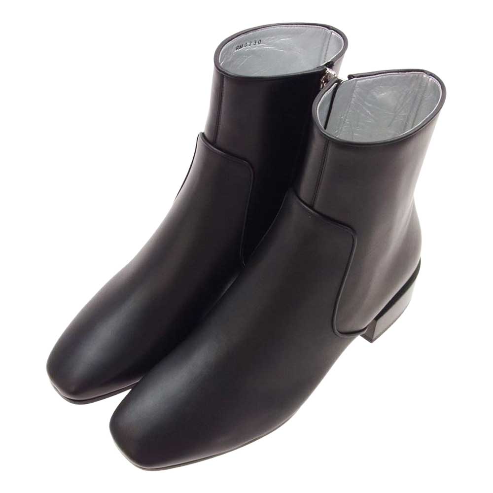 GIVENCHY ジバンシィ BA6002E00C-001 UNIFORM ANKLE BOOT サイドジップ アンクル ブーツ ブラック系 36【新古品】【未使用】【中古】