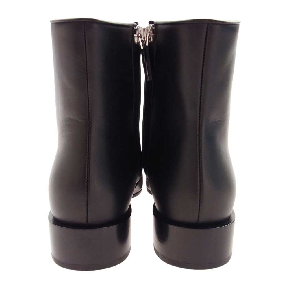GIVENCHY ジバンシィ BA6002E00C-001 UNIFORM ANKLE BOOT サイドジップ アンクル ブーツ ブラック系 36【新古品】【未使用】【中古】