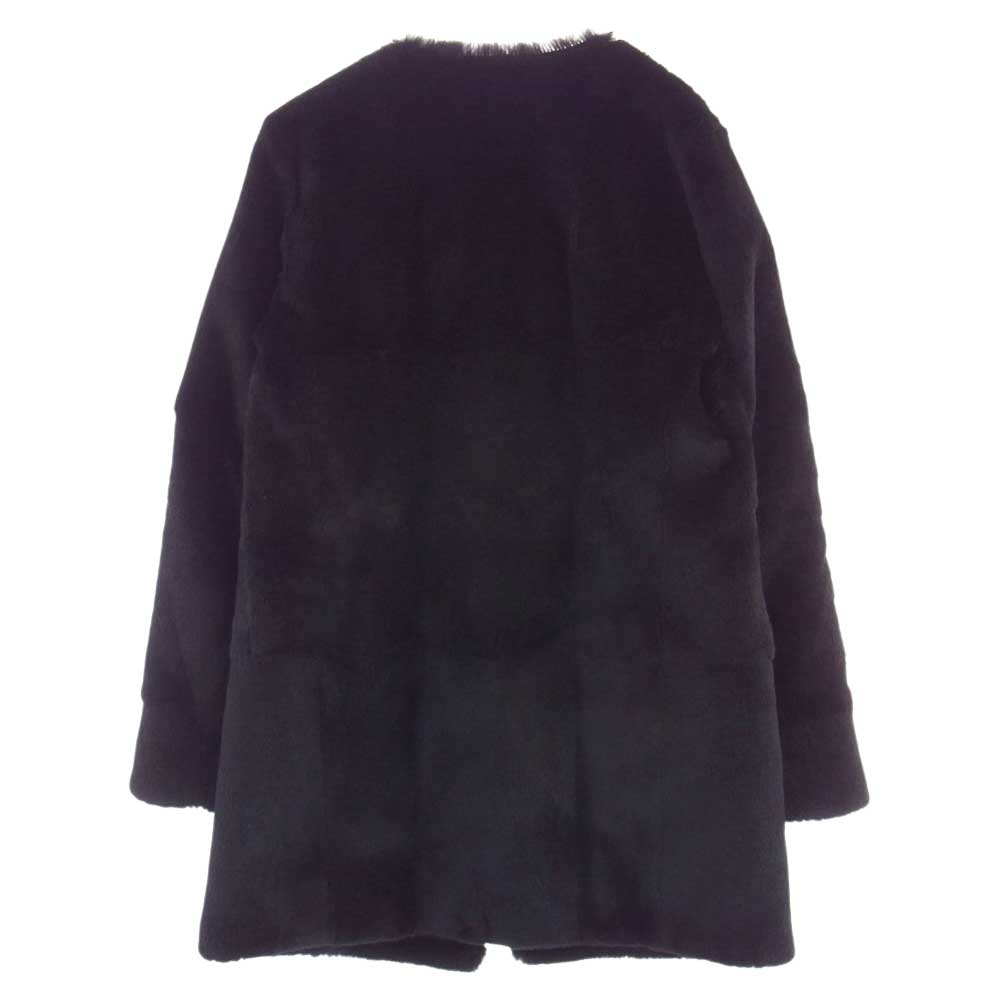 MAX MARA マックスマーラ 64660143 Max Mara Studio マックス マーラ ステュディオ コート ファー ビジュー ブラック系【中古】