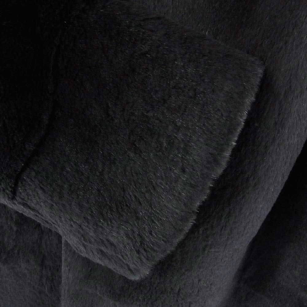 MAX MARA マックスマーラ 64660143 Max Mara Studio マックス マーラ ステュディオ コート ファー ビジュー ブラック系【中古】