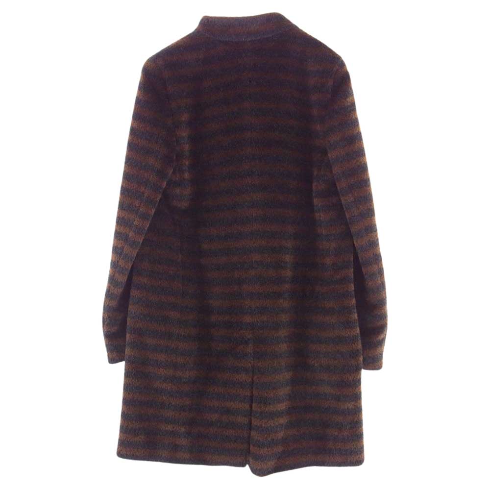 MAX MARA マックスマーラ 11-08-60433 アルパカ シャギー コート ブラウン系 38【新古品】【未使用】【中古】