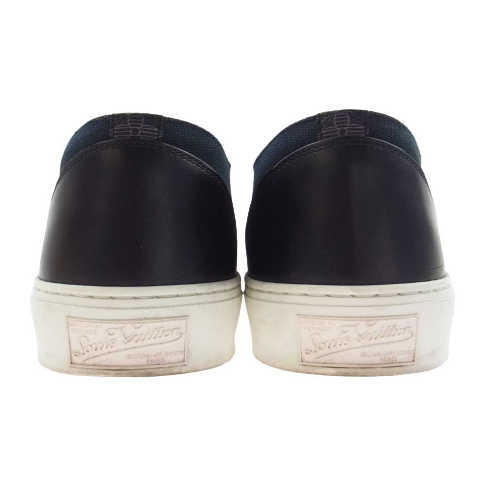 LOUIS VUITTON ルイ・ヴィトン TATOO FOREVER モノグラム タトゥーライン フォーエバー ローカットスニーカー ブラック系 8【中古】