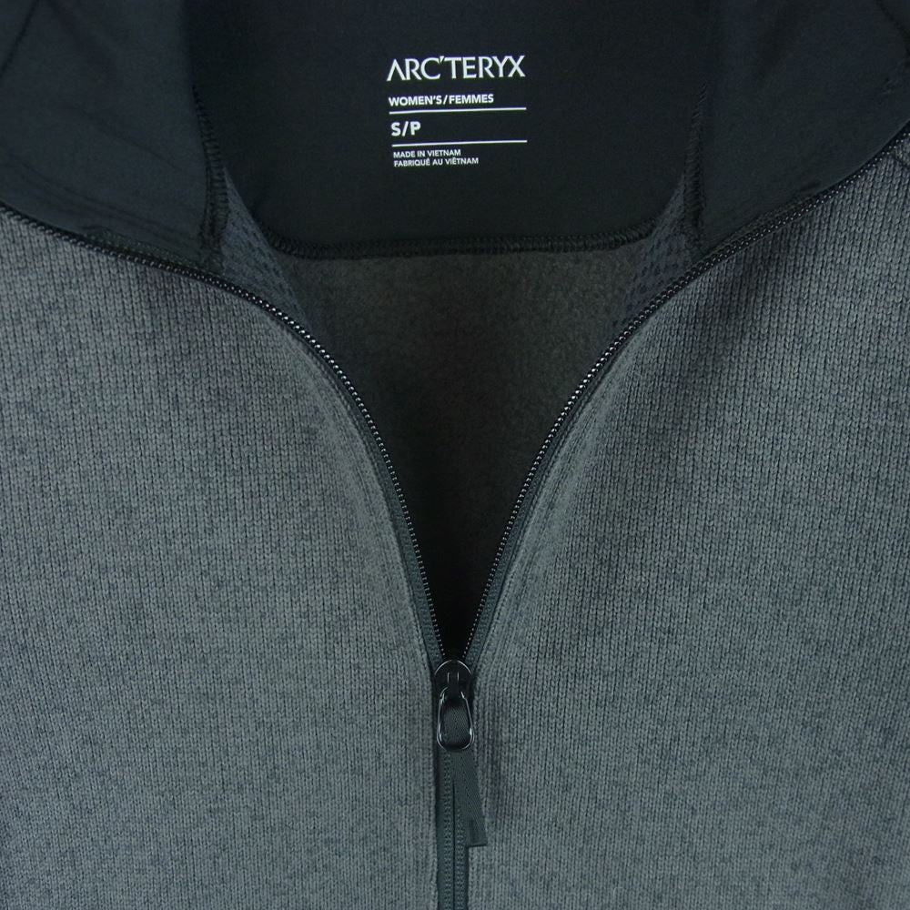 ARC'TERYX アークテリクス 29616 国内正規品 Covert Cardigan Women's コバート カーディガン フリース ジャケット グレー系 S【新古品】【未使用】【中古】