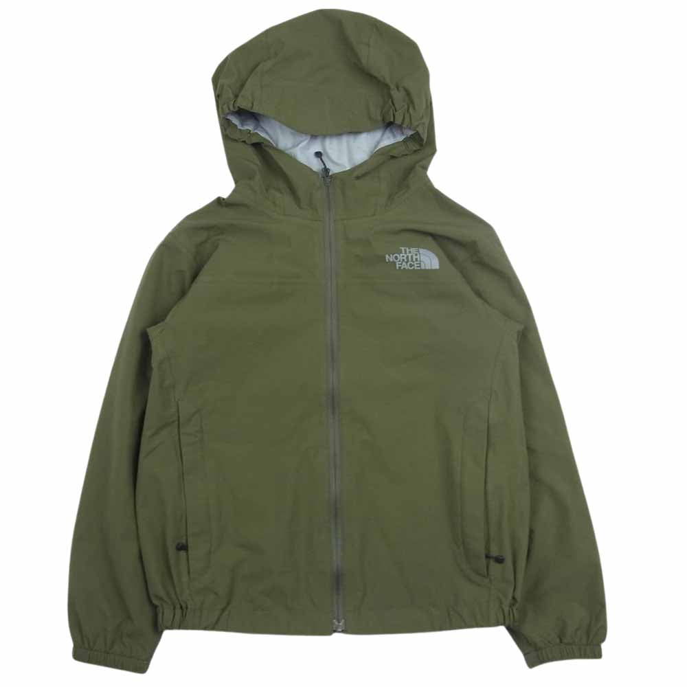 THE NORTH FACE ノースフェイス NPJ12001 キッズ Drizzle Wonder Jacket ドリズル ワンダー ジャケット カーキ系 130【中古】